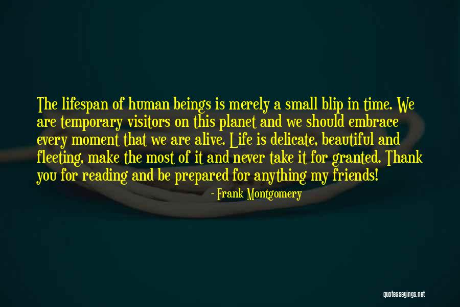 It A Beautiful Life Quotes By Frank Montgomery