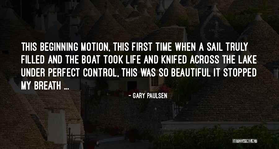 It A Beautiful Life Quotes By Gary Paulsen