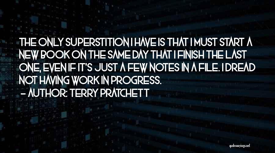 It A New Day Quotes By Terry Pratchett