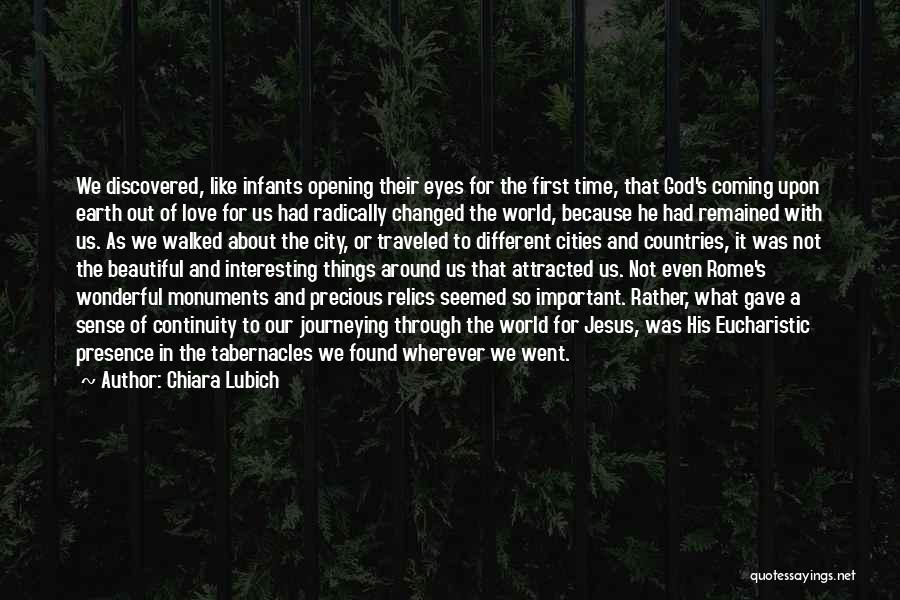 It A Wonderful World Quotes By Chiara Lubich