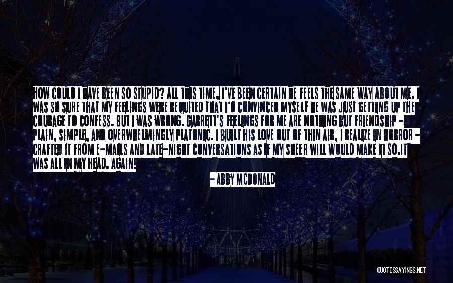 It All About Friendship Quotes By Abby McDonald It All About Friendship Quotes By Abby McDonald