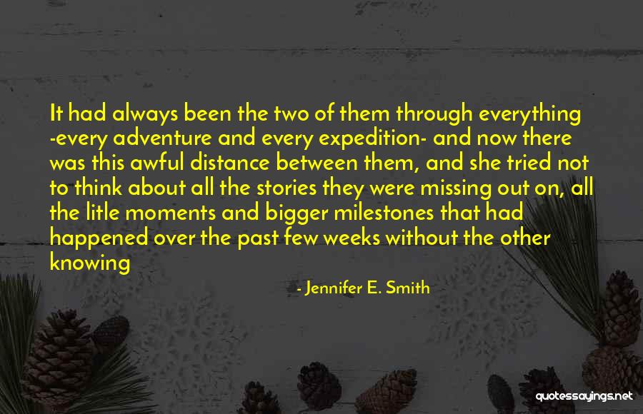 It All About Friendship Quotes By Jennifer E. Smith It All About Friendship Quotes By Jennifer E. Smith