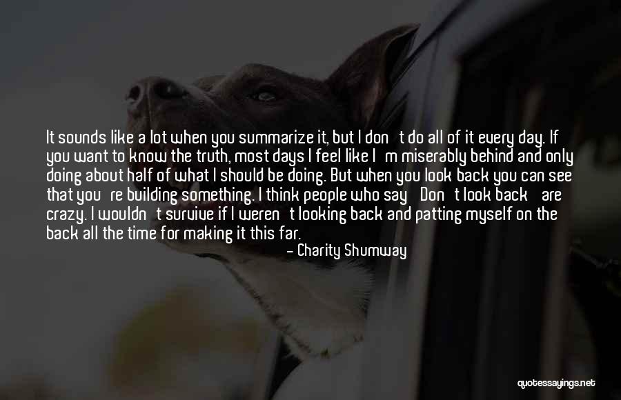 It All About Who You Know Quotes By Charity Shumway