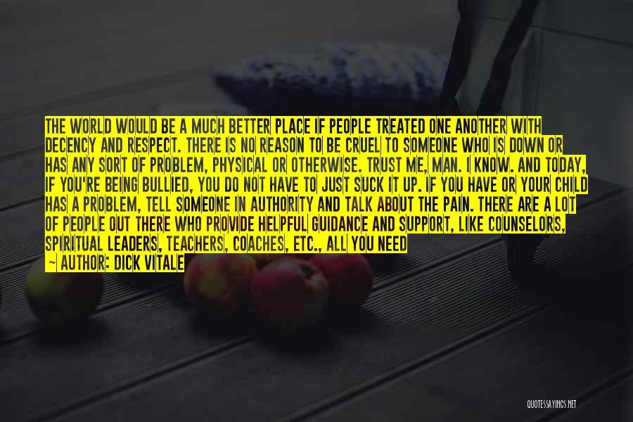 It All About Who You Know Quotes By Dick Vitale