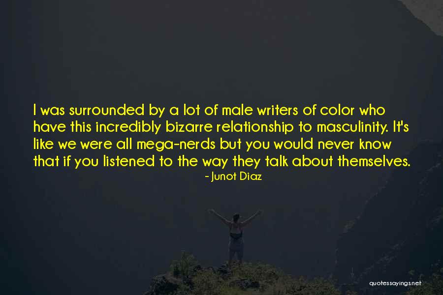 It All About Who You Know Quotes By Junot Diaz