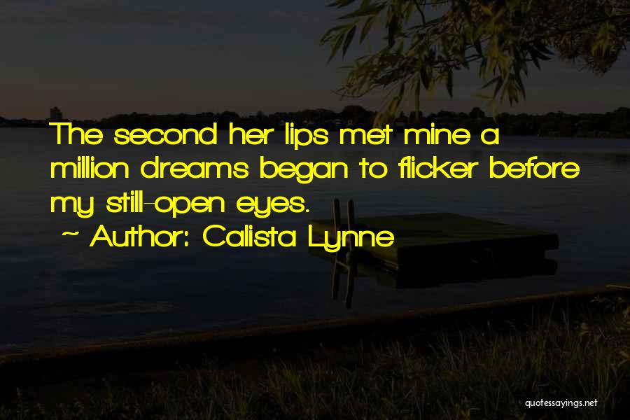 It All Began When I Met You Quotes By Calista Lynne