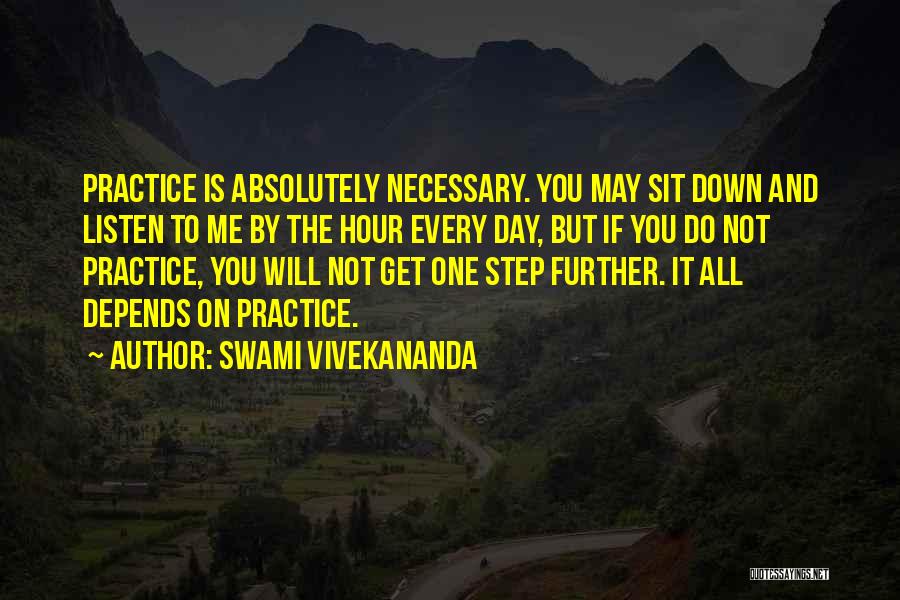 It All Depends On You Quotes By Swami Vivekananda