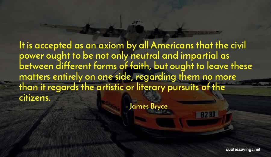 It All Matters Quotes By James Bryce