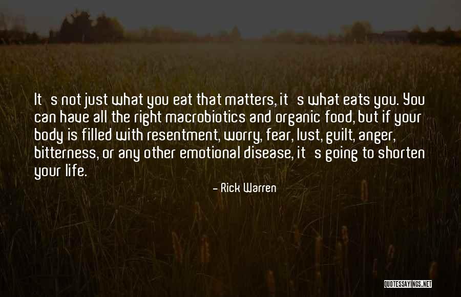 It All Matters Quotes By Rick Warren