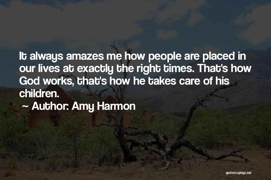 It Amazes Me Quotes By Amy Harmon
