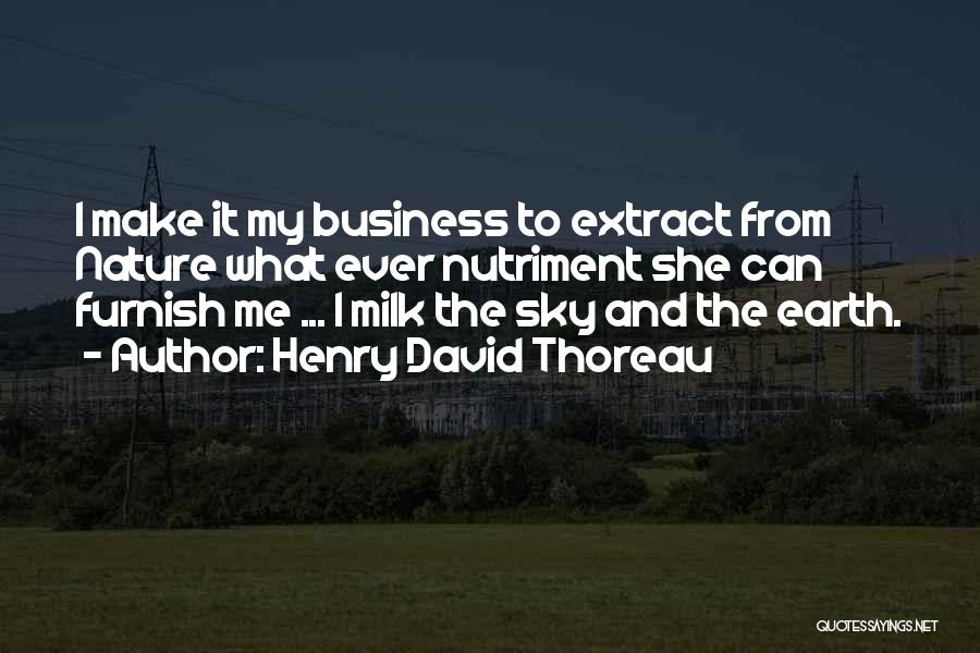 It And Business Quotes By Henry David Thoreau