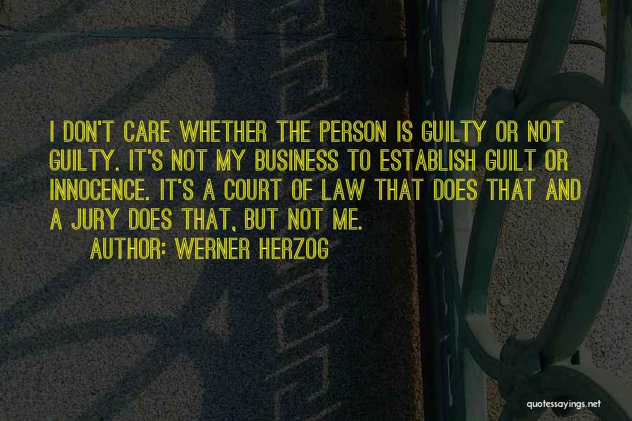 It And Business Quotes By Werner Herzog