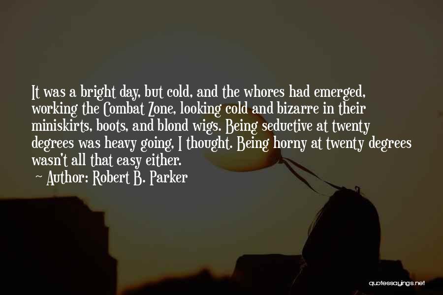 It Being Cold Quotes By Robert B. Parker