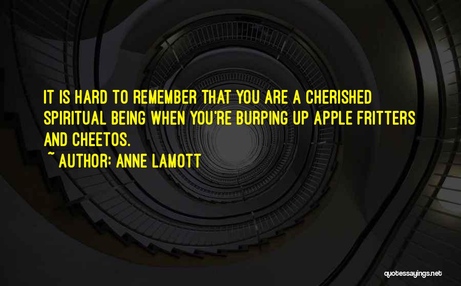 It Being Hard Quotes By Anne Lamott