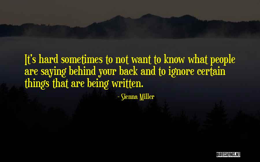 It Being Hard Quotes By Sienna Miller It Being Hard Quotes By Sienna Miller