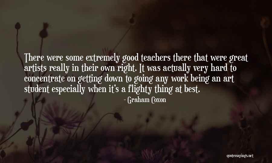 It Being Hard To Do The Right Thing Quotes By Graham Coxon