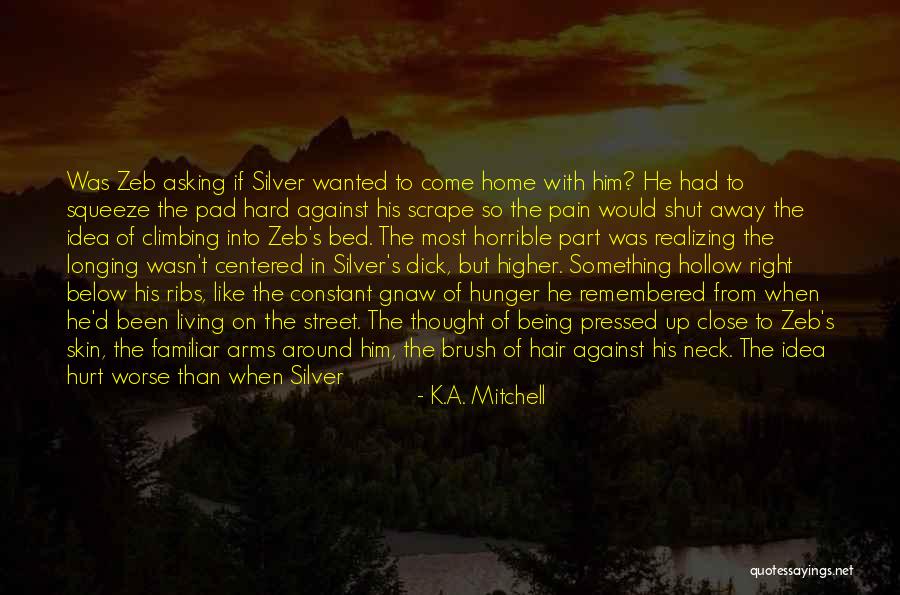 It Being Hard To Do The Right Thing Quotes By K.A. Mitchell