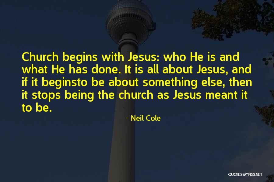 It Being Meant To Be Quotes By Neil Cole