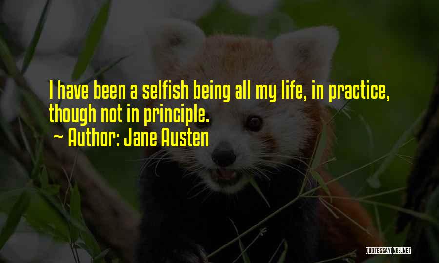 It Being Ok To Be Selfish Quotes By Jane Austen