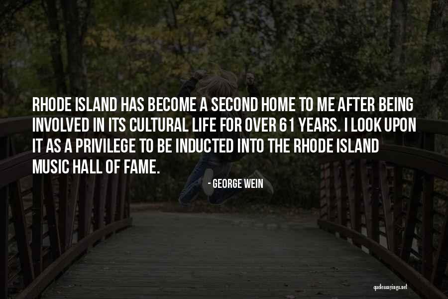 It Being Over Quotes By George Wein It Being Over Quotes By George Wein