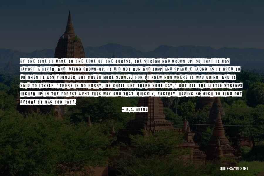 It Being Too Late Quotes By A.A. Milne It Being Too Late Quotes By A.A. Milne