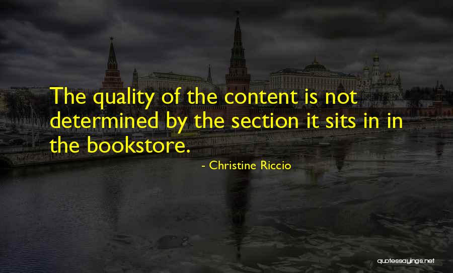 It Bookstore Quotes By Christine Riccio It Bookstore Quotes By Christine Riccio