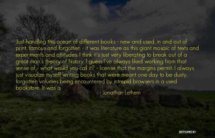 It Bookstore Quotes By Jonathan Lethem It Bookstore Quotes By Jonathan Lethem