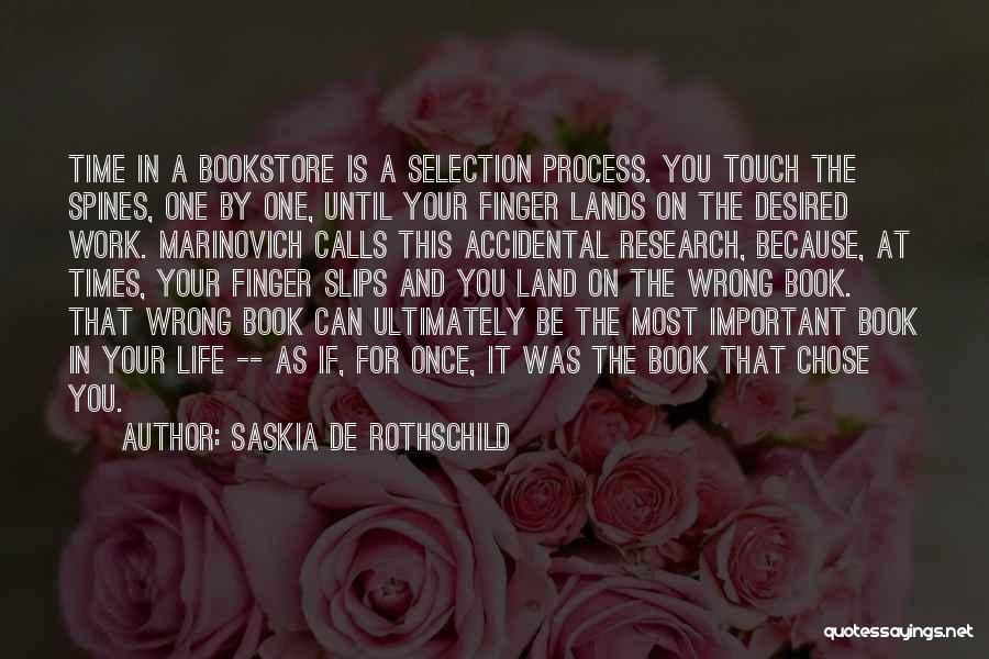 It Bookstore Quotes By Saskia De Rothschild