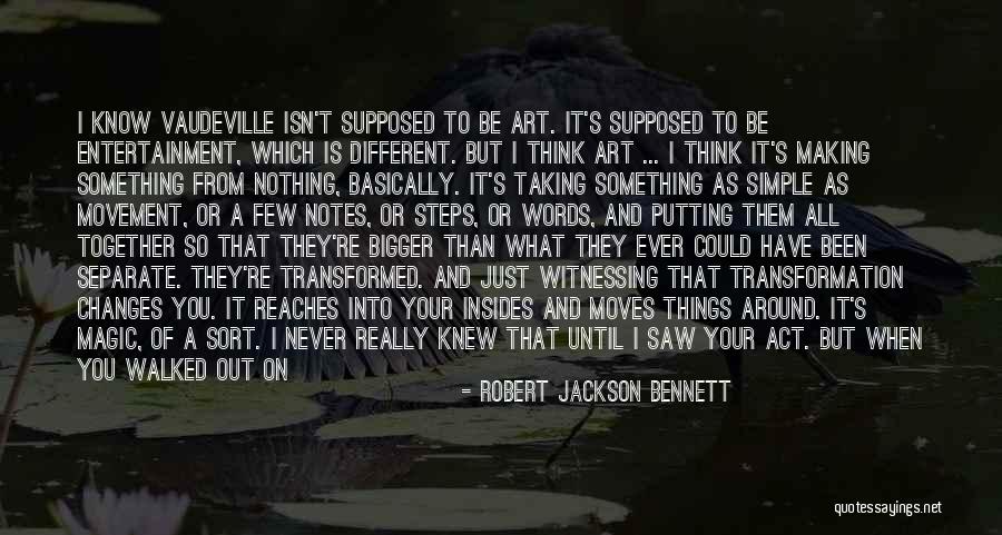 It Could Have Been Different Quotes By Robert Jackson Bennett