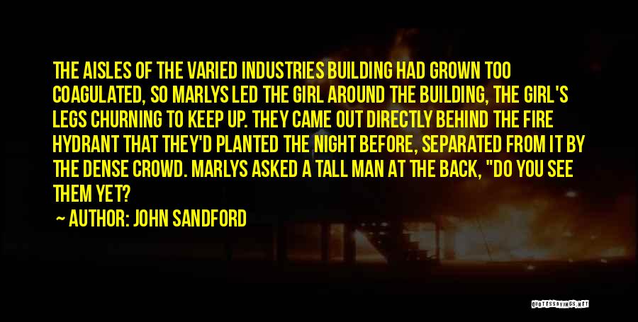 It Crowd Fire Quotes By John Sandford