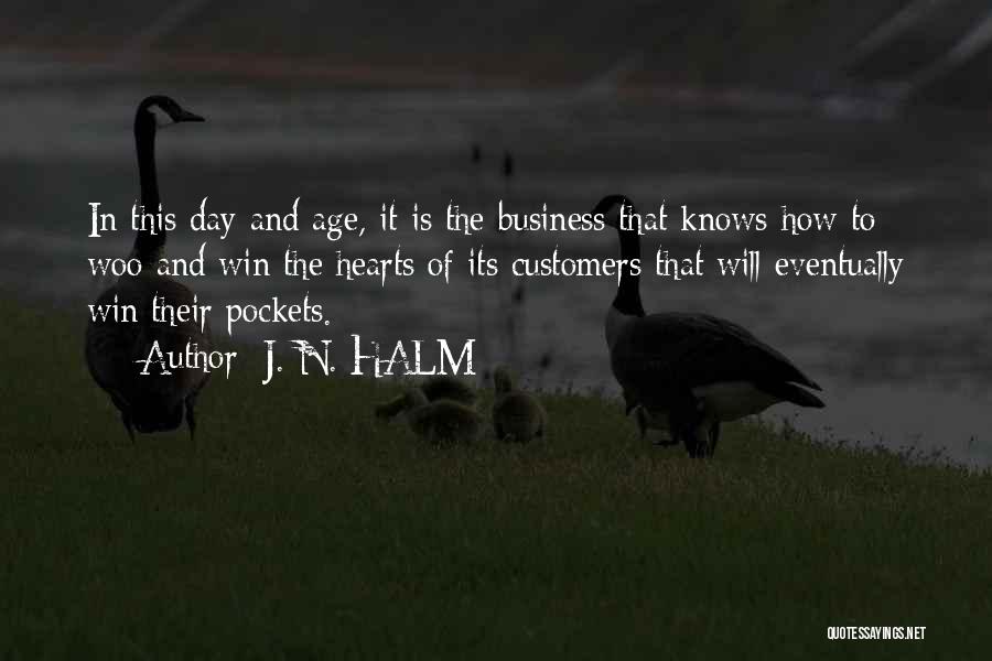 It Customer Service Quotes By J. N. HALM