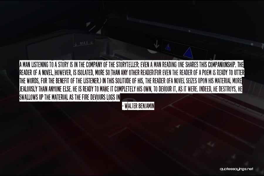 It Devours Quotes By Walter Benjamin It Devours Quotes By Walter Benjamin
