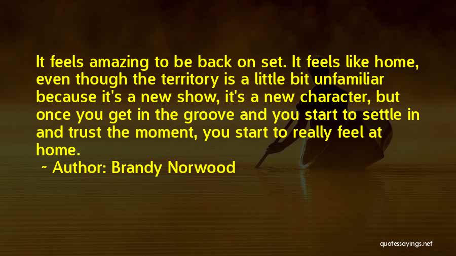 It Feels Like Home Quotes By Brandy Norwood