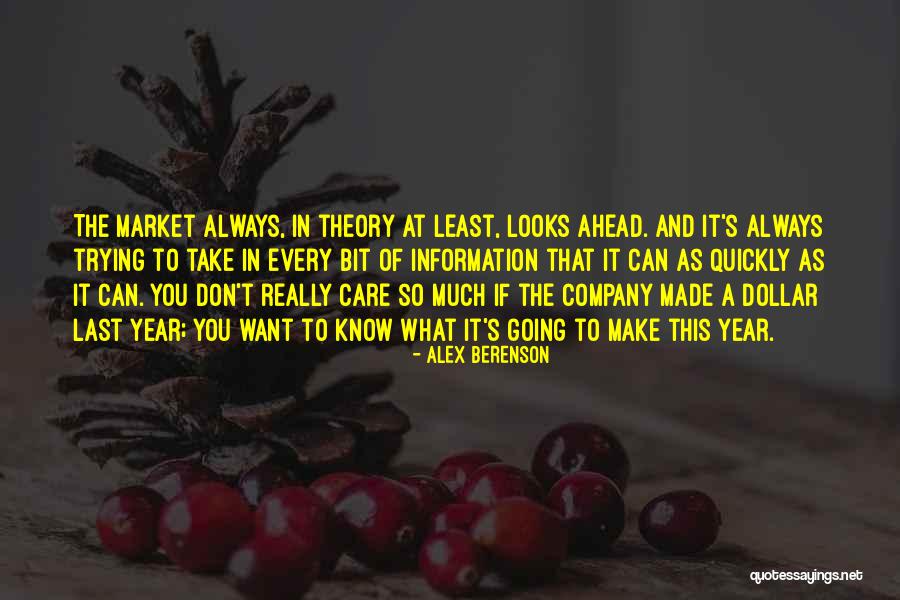 It From Bit Theory Quotes By Alex Berenson It From Bit Theory Quotes By Alex Berenson