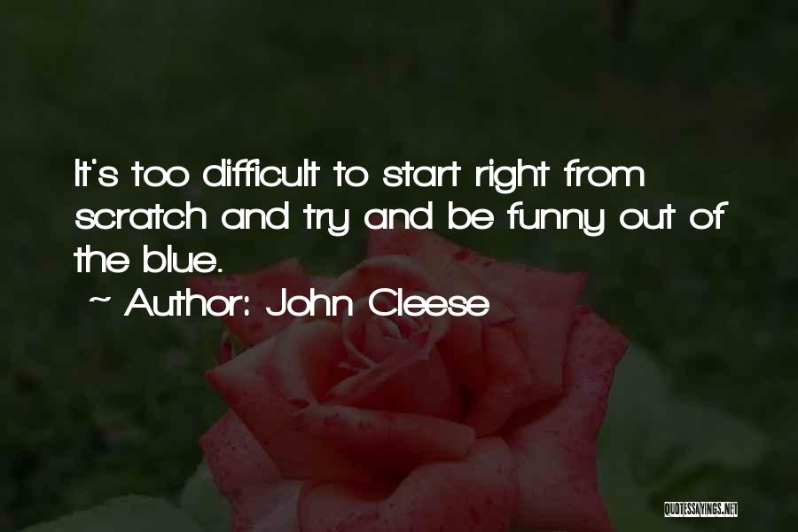 It Funny Quotes By John Cleese