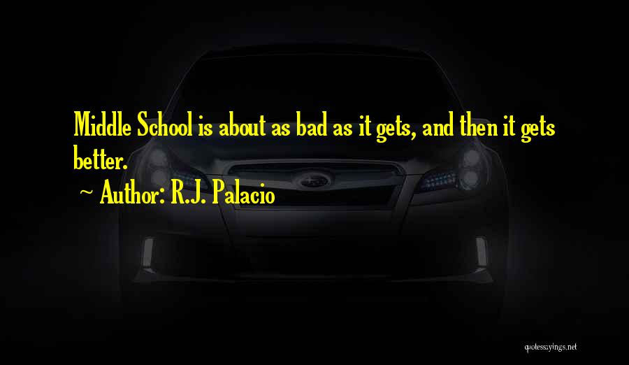 It Gets Better Quotes By R.J. Palacio