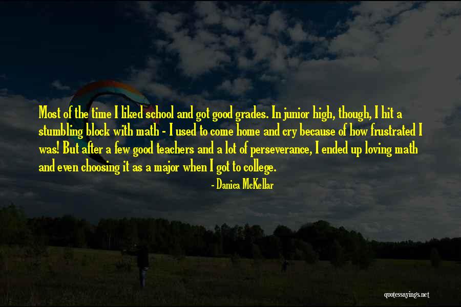 It Gets Easier Everyday Quotes By Danica McKellar It Gets Easier Everyday Quotes By Danica McKellar