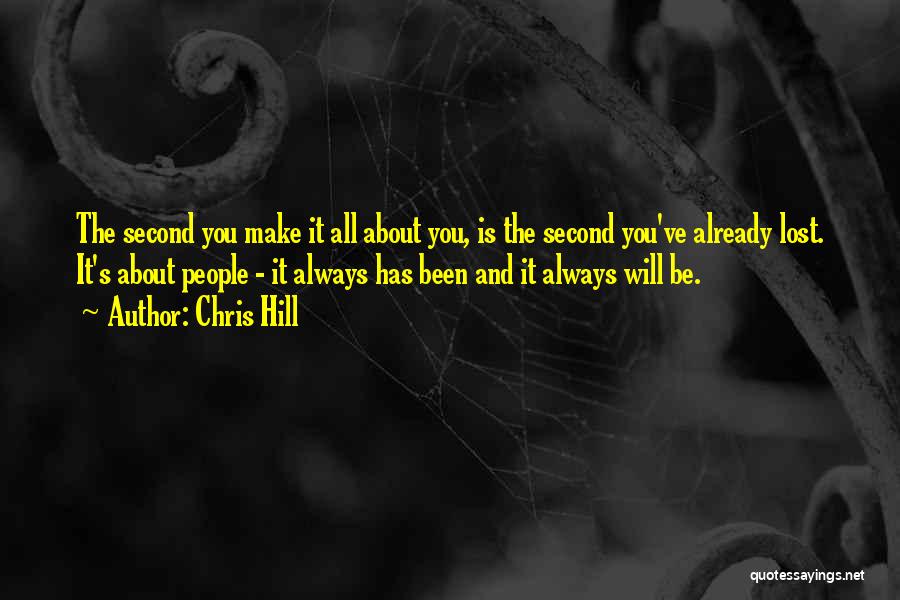 It Has Always Been You Quotes By Chris Hill
