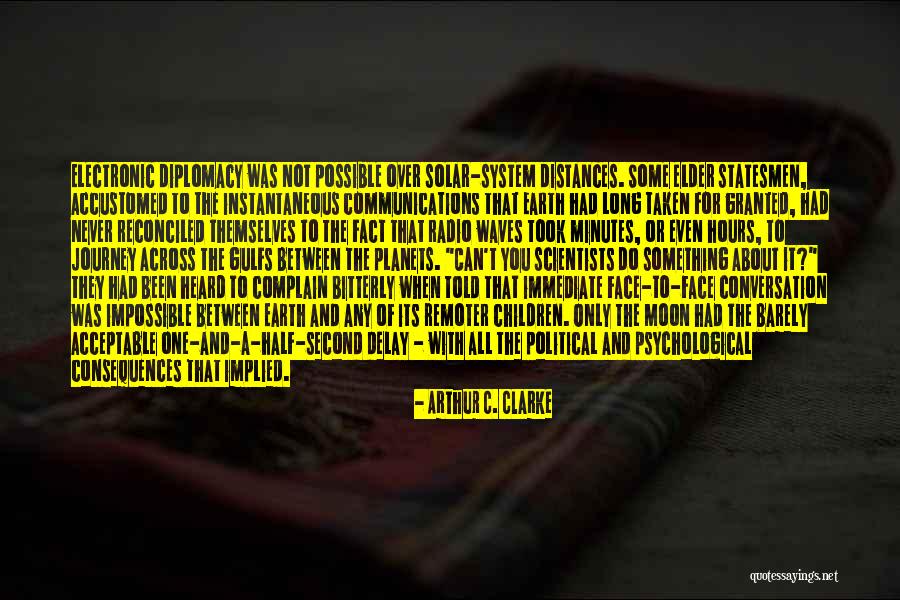 It Has Been A Long Journey Quotes By Arthur C. Clarke It Has Been A Long Journey Quotes By Arthur C. Clarke