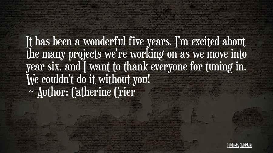 It Has Been A Year Quotes By Catherine Crier