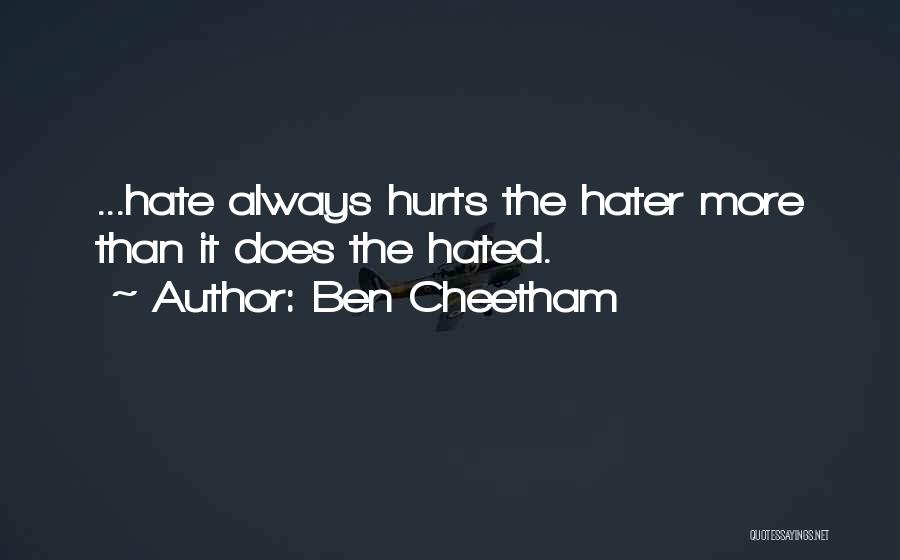 It Hurts More Than Quotes By Ben Cheetham