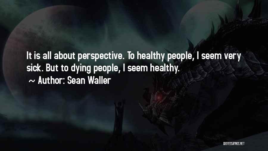 It Is All About Perspective Quotes By Sean Waller