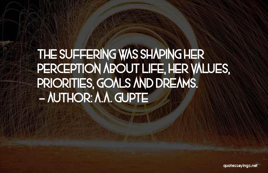 It Is All About Priorities Quotes By A.A. Gupte