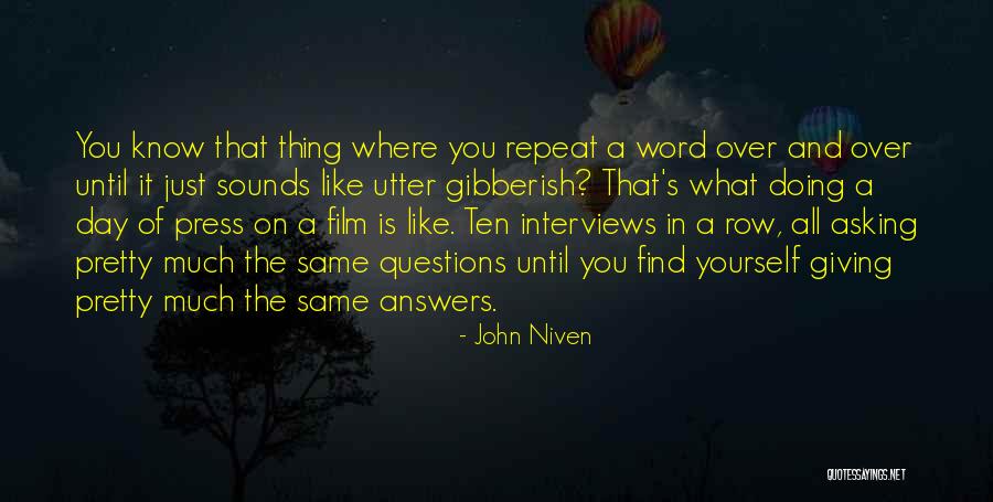 It Is All Over Quotes By John Niven