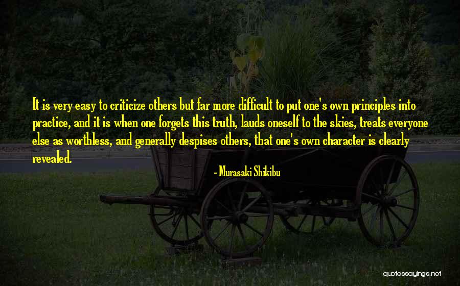 It Is Easy To Criticize Quotes By Murasaki Shikibu It Is Easy To Criticize Quotes By Murasaki Shikibu