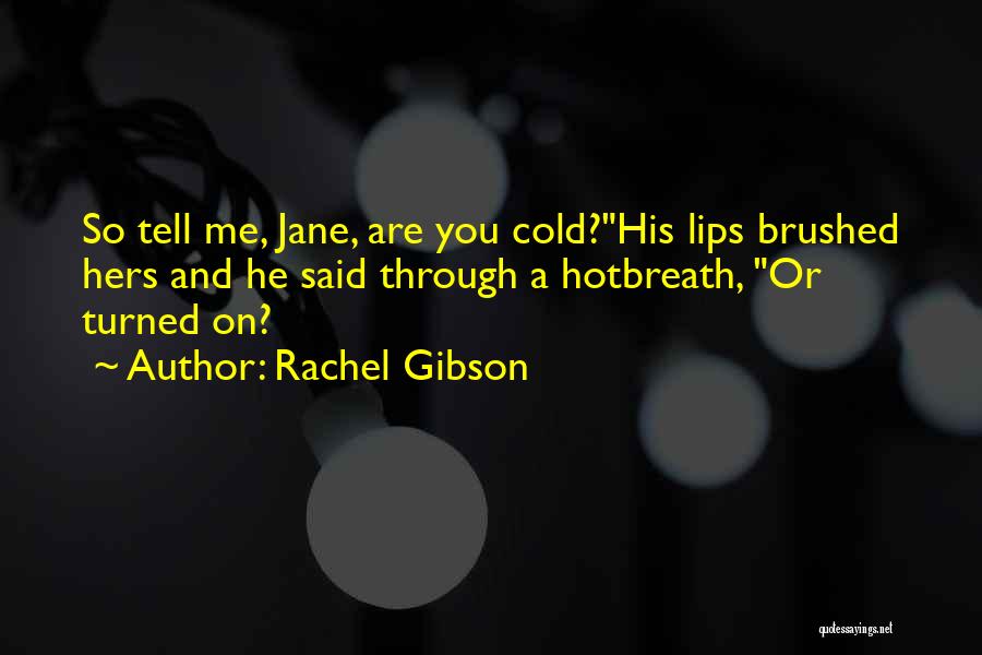 It Is So Cold Outside Quotes By Rachel Gibson