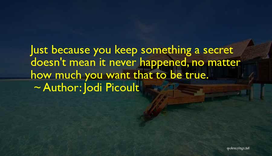 It Just Happened Quotes By Jodi Picoult