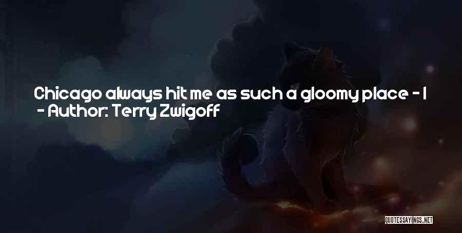 It Just Hit Me Quotes By Terry Zwigoff