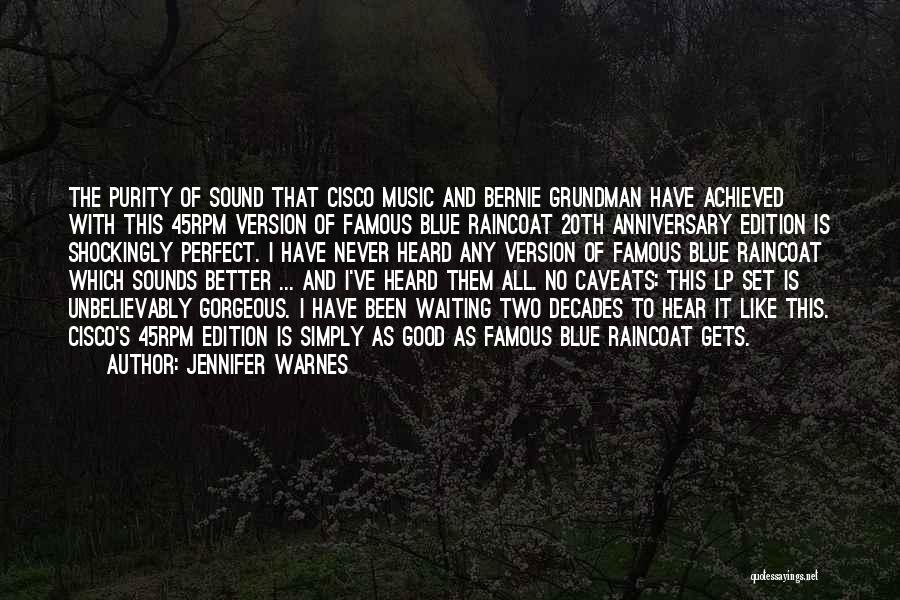 It Never Gets Better Quotes By Jennifer Warnes