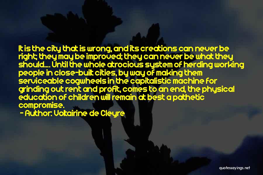 It Never Working Out Quotes By Voltairine De Cleyre